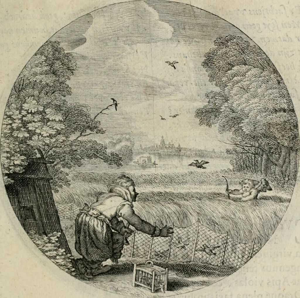 An illustration from Iacobi Catzii ... Silenus Alcibiades, sive Proteus:, 1618, leaf 458