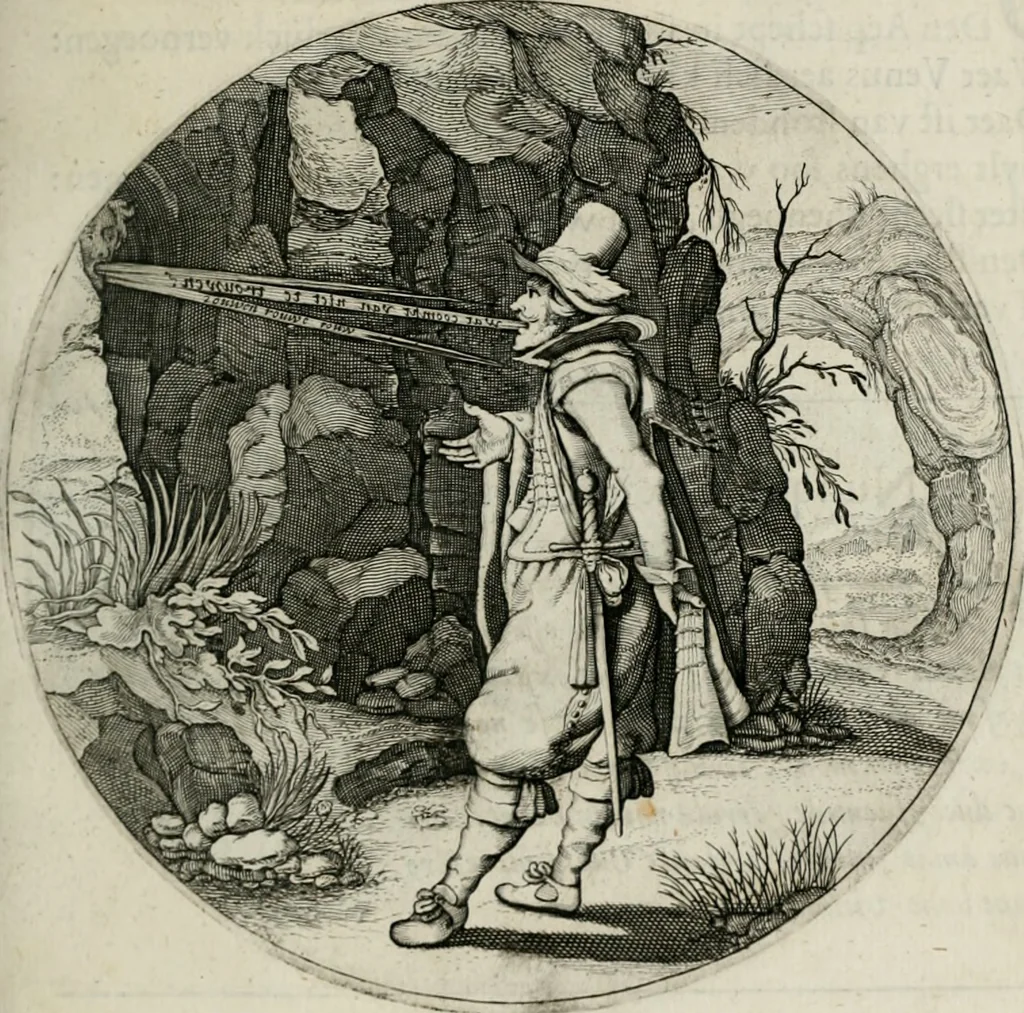 An illustration from Iacobi Catzii ... Silenus Alcibiades, sive Proteus:, 1618, leaf 46