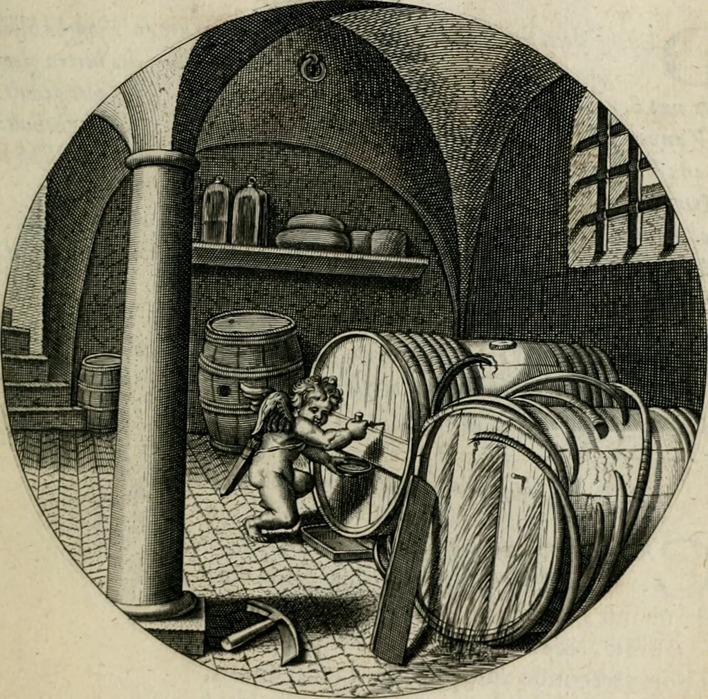 An illustration from Iacobi Catzii ... Silenus Alcibiades, sive Proteus:, 1618, leaf 468