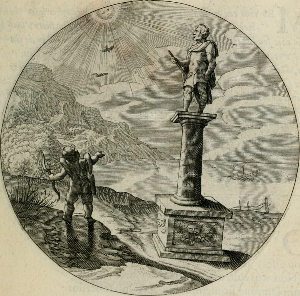 An illustration from Iacobi Catzii ... Silenus Alcibiades, sive Proteus:, 1618, leaf 476
