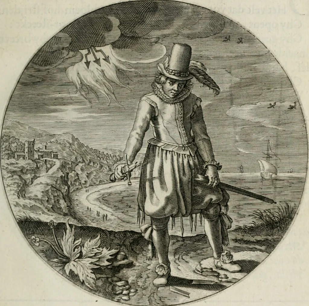 An illustration from Iacobi Catzii ... Silenus Alcibiades, sive Proteus:, 1618, leaf 56