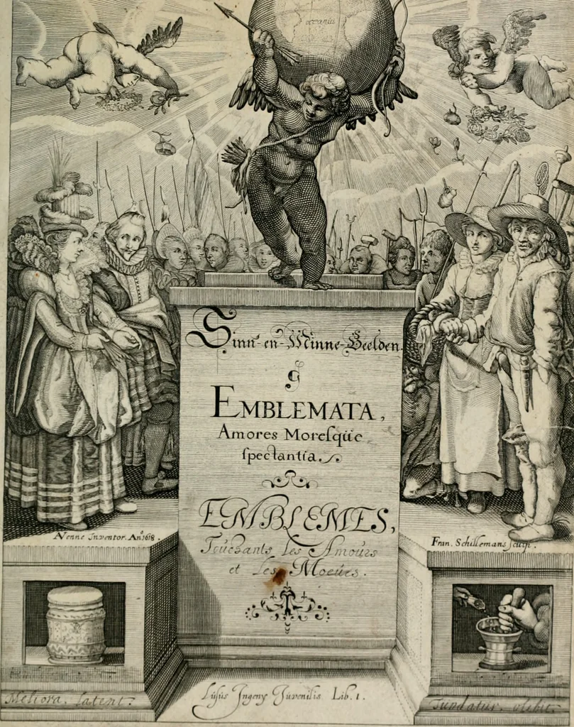 An illustration from Iacobi Catzii ... Silenus Alcibiades, sive Proteus:, 1618, leaf 6
