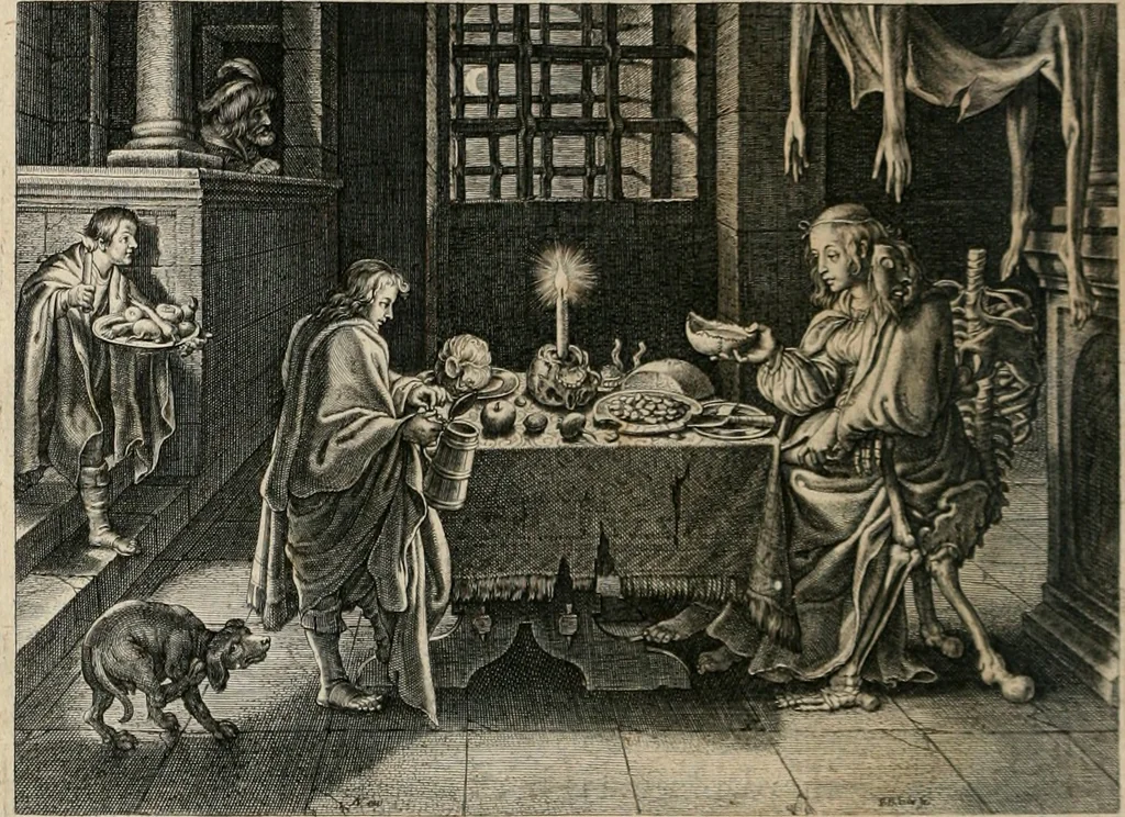 An illustration from Iacobi Catzii ... Silenus Alcibiades, sive Proteus:, 1618, leaf 607