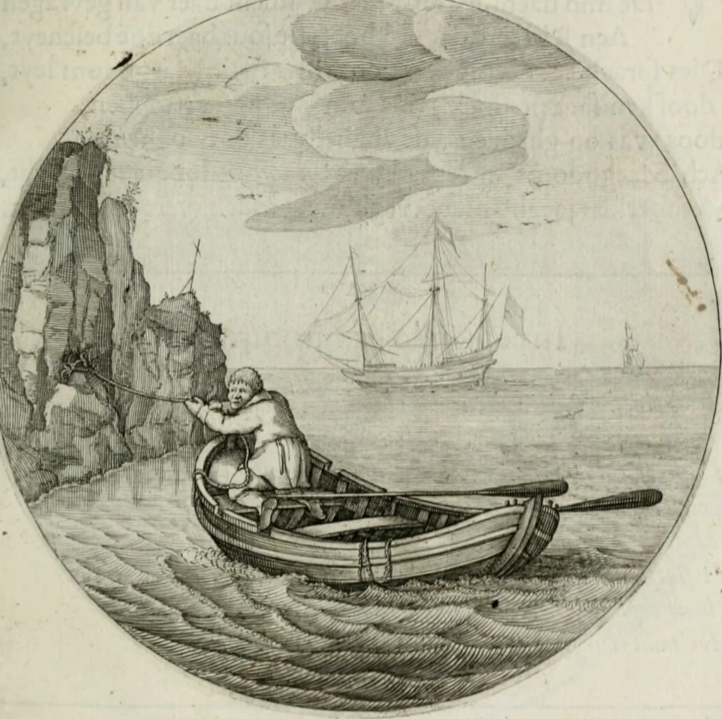 An illustration from Iacobi Catzii ... Silenus Alcibiades, sive Proteus:, 1618, leaf 80