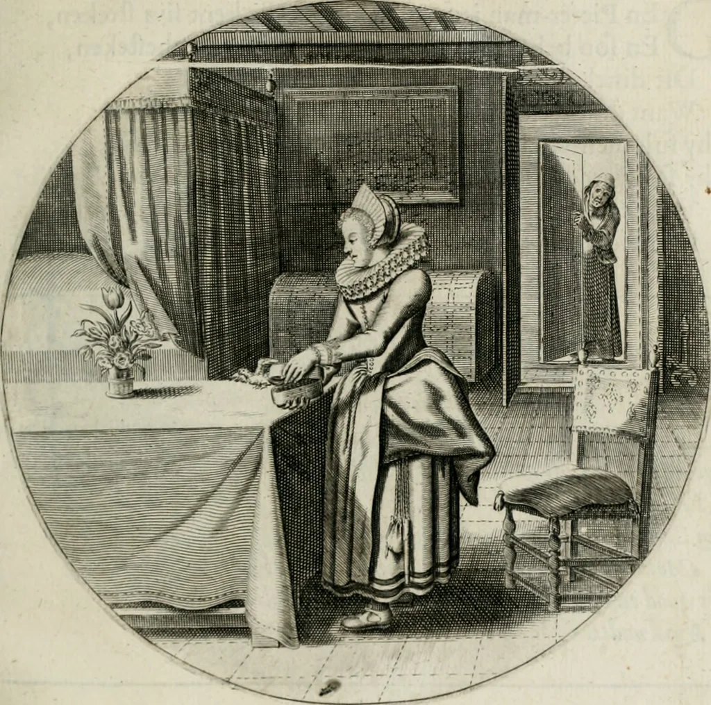 An illustration from Iacobi Catzii ... Silenus Alcibiades, sive Proteus:, 1618, leaf 82