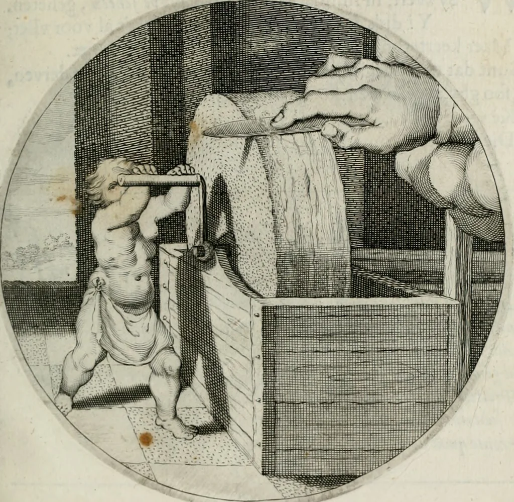 An illustration from Iacobi Catzii ... Silenus Alcibiades, sive Proteus:, 1618, leaf 92