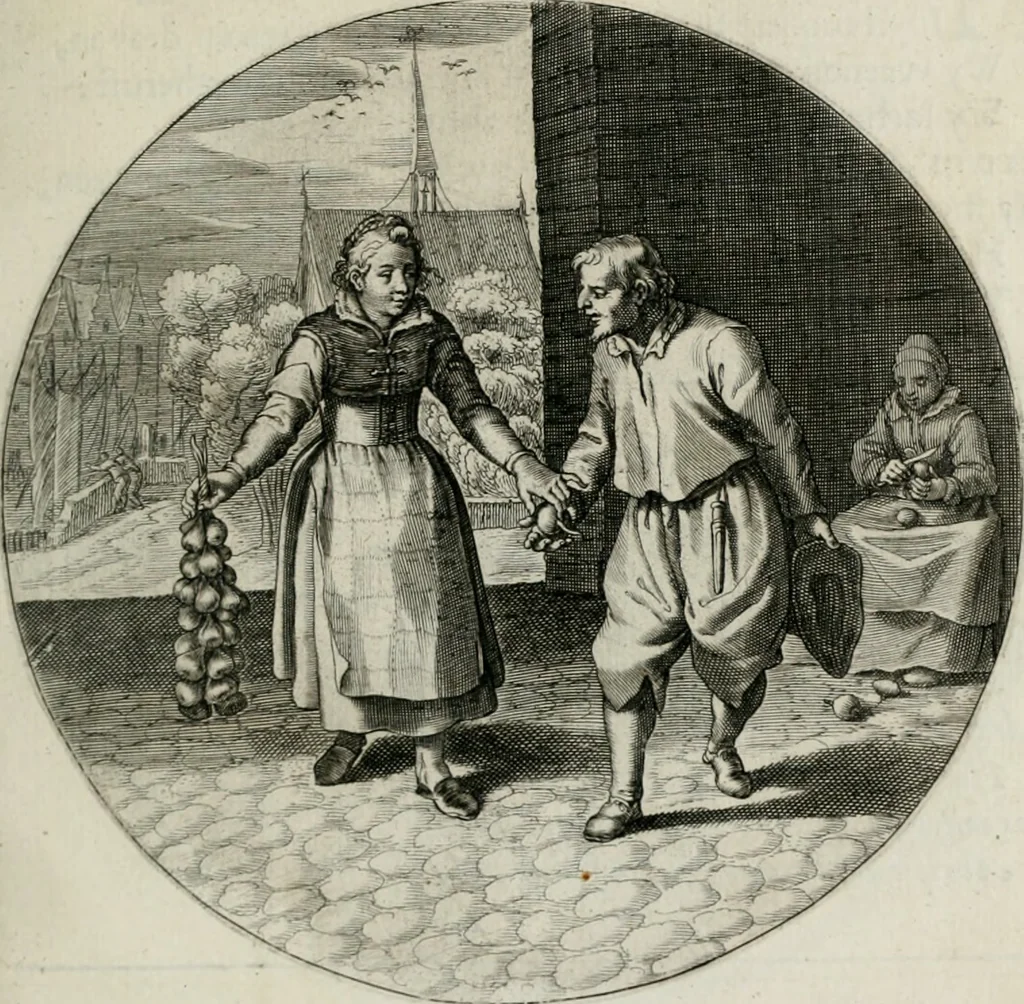 An illustration from Iacobi Catzii ... Silenus Alcibiades, sive Proteus:, 1618, leaf 96