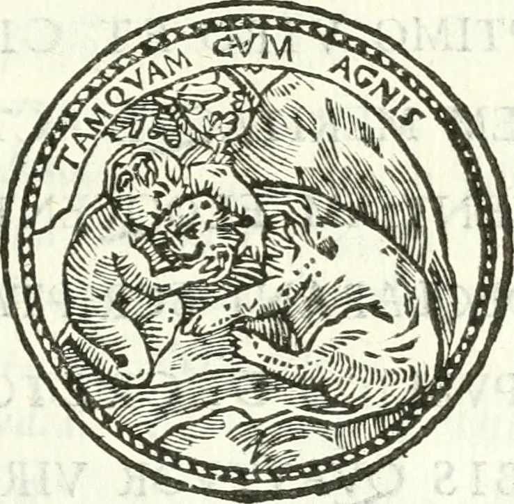 An illustration from Iacobi Philippi Tomasini patavini Illustrium virorum elogia, iconibus exornata, 1630, leaf 110