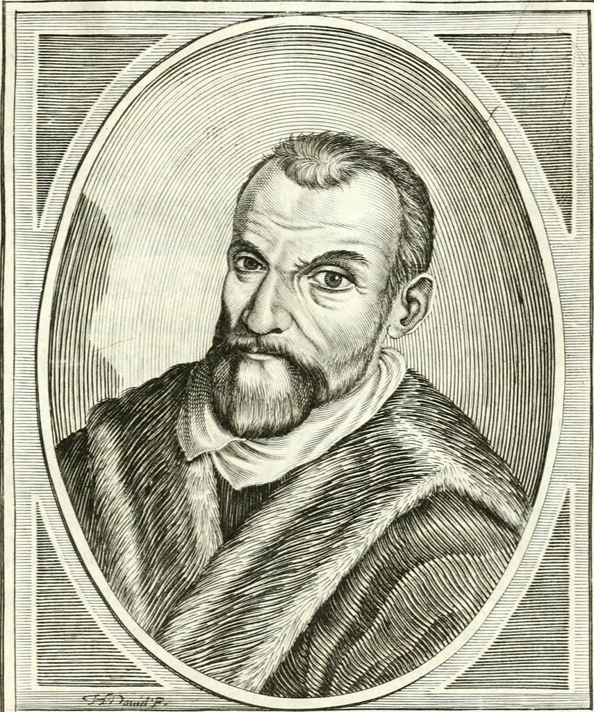 An illustration from Iacobi Philippi Tomasini patavini Illustrium virorum elogia, iconibus exornata, 1630, leaf 164