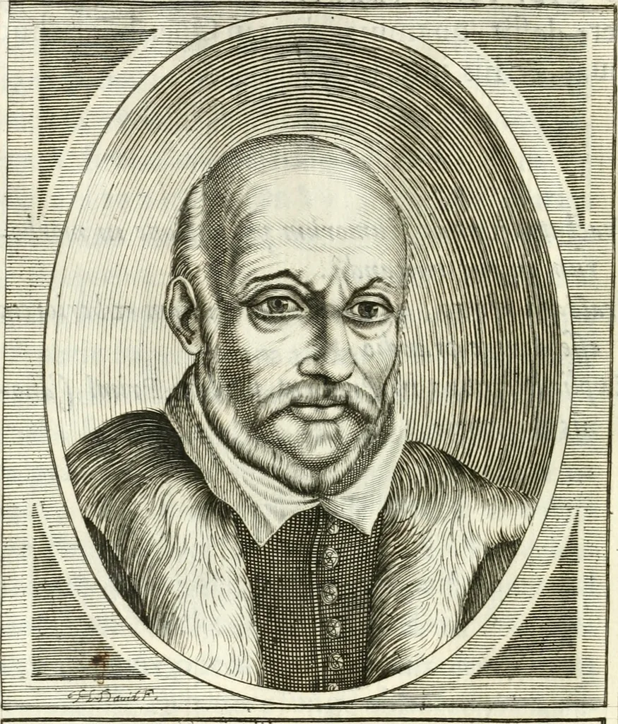 An illustration from Iacobi Philippi Tomasini patavini Illustrium virorum elogia, iconibus exornata, 1630, leaf 175