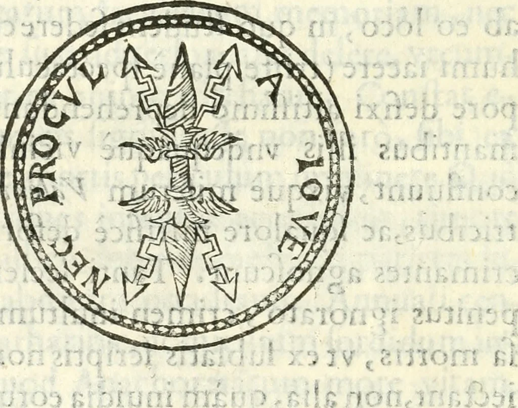 An illustration from Iacobi Philippi Tomasini patavini Illustrium virorum elogia, iconibus exornata, 1630, leaf 205