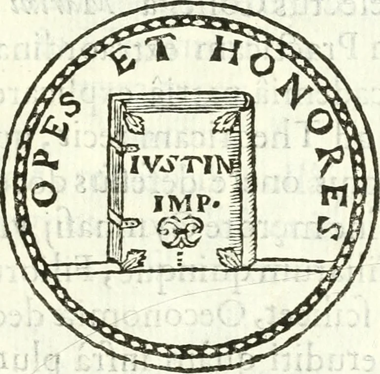 An illustration from Iacobi Philippi Tomasini patavini Illustrium virorum elogia, iconibus exornata, 1630, leaf 214