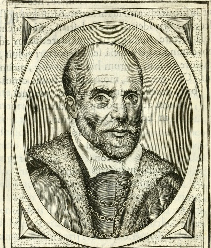An illustration from Iacobi Philippi Tomasini patavini Illustrium virorum elogia, iconibus exornata, 1630, leaf 217