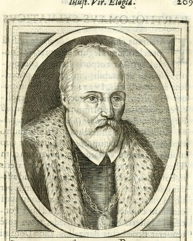 An illustration from Iacobi Philippi Tomasini patavini Illustrium virorum elogia, iconibus exornata, 1630, leaf 238