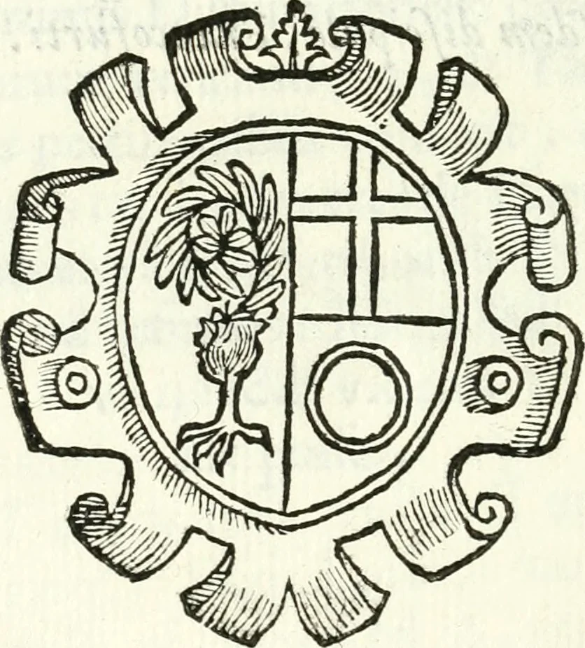 An illustration from Iacobi Philippi Tomasini patavini Illustrium virorum elogia, iconibus exornata, 1630, leaf 255