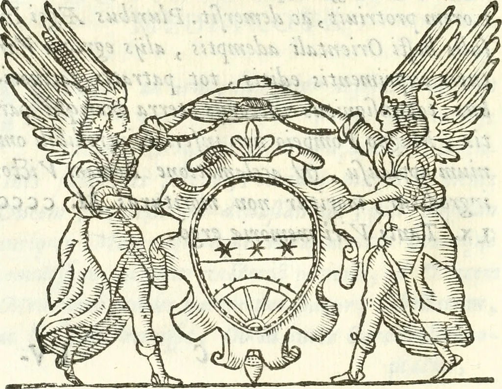 An illustration from Iacobi Philippi Tomasini patavini Illustrium virorum elogia, iconibus exornata, 1630, leaf 37