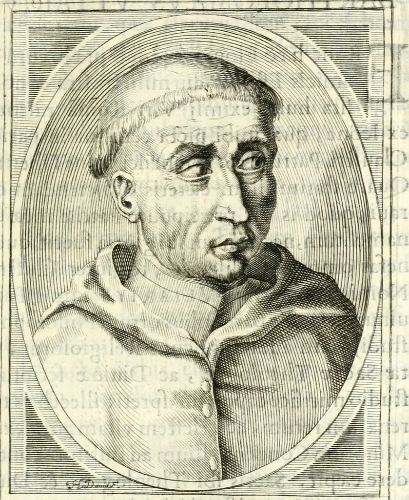 An illustration from Iacobi Philippi Tomasini patavini Illustrium virorum elogia, iconibus exornata, 1630, leaf 44