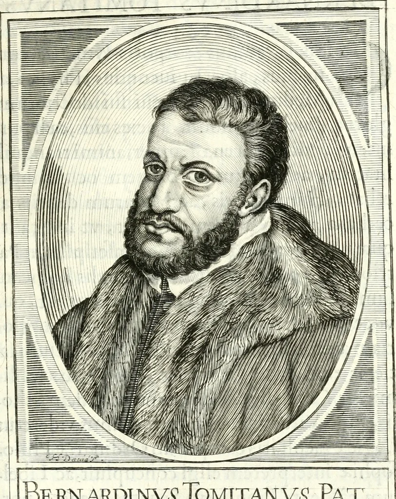 An illustration from Iacobi Philippi Tomasini patavini Illustrium virorum elogia, iconibus exornata, 1630, leaf 84