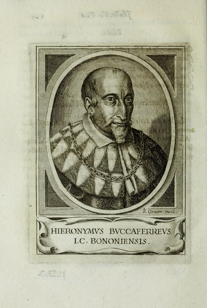 An illustration from Iacobi Philippi Tomasini patauini episcopi aemoniensis Elogia virorum literis & sapientia illustrium ad viuum expressis imaginibus exornata, 1644, leaf 134