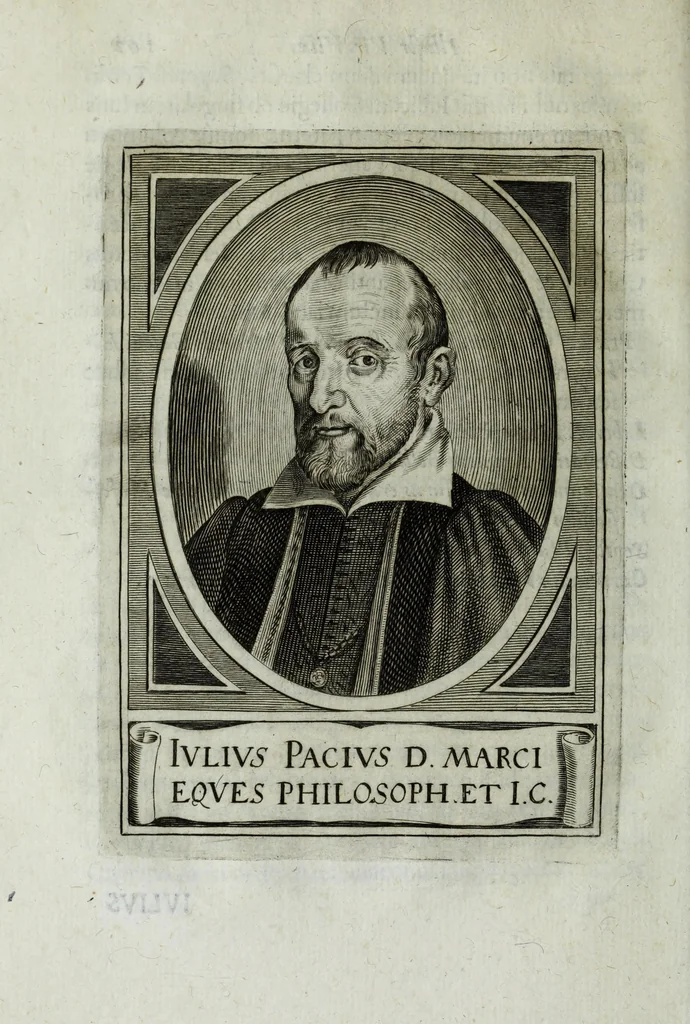 An illustration from Iacobi Philippi Tomasini patauini episcopi aemoniensis Elogia virorum literis & sapientia illustrium ad viuum expressis imaginibus exornata, 1644, leaf 182