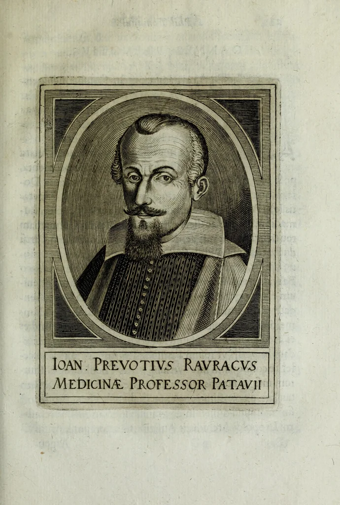 An illustration from Iacobi Philippi Tomasini patauini episcopi aemoniensis Elogia virorum literis & sapientia illustrium ad viuum expressis imaginibus exornata, 1644, leaf 237