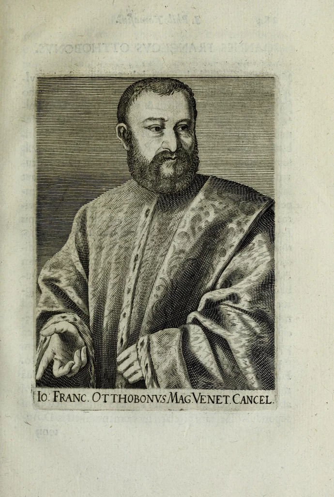 An illustration from Iacobi Philippi Tomasini patauini episcopi aemoniensis Elogia virorum literis & sapientia illustrium ad viuum expressis imaginibus exornata, 1644, leaf 297