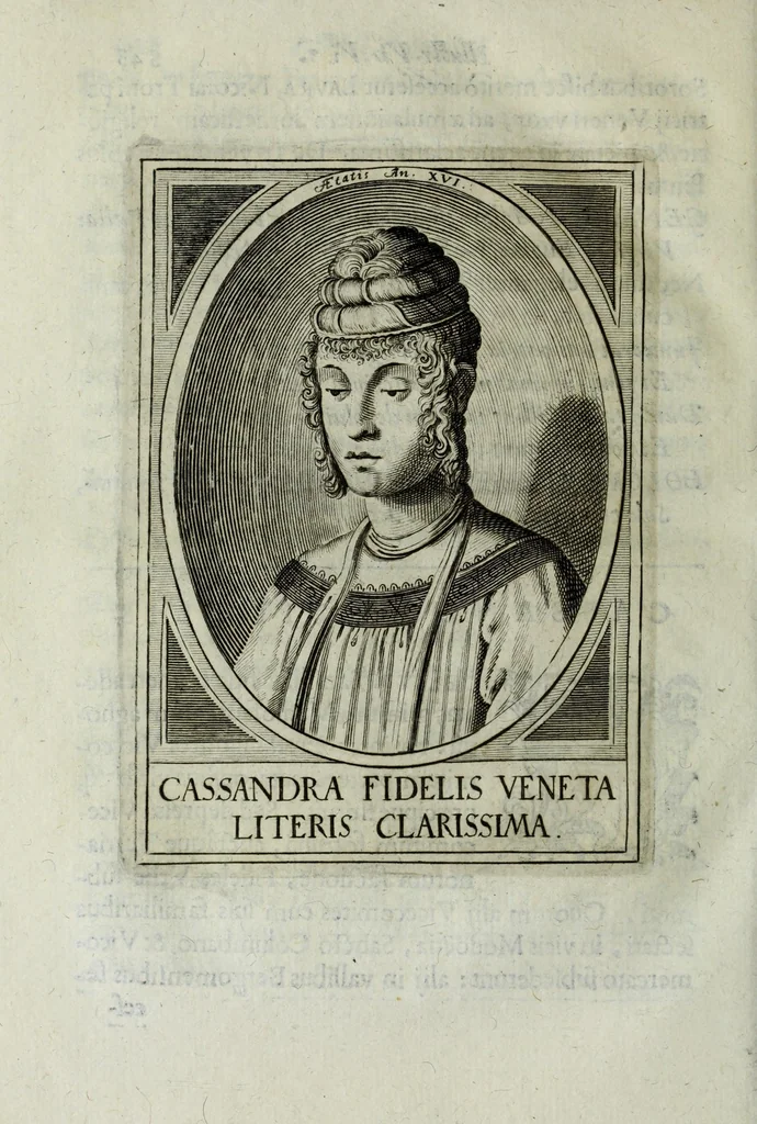 An illustration from Iacobi Philippi Tomasini patauini episcopi aemoniensis Elogia virorum literis & sapientia illustrium ad viuum expressis imaginibus exornata, 1644, leaf 358