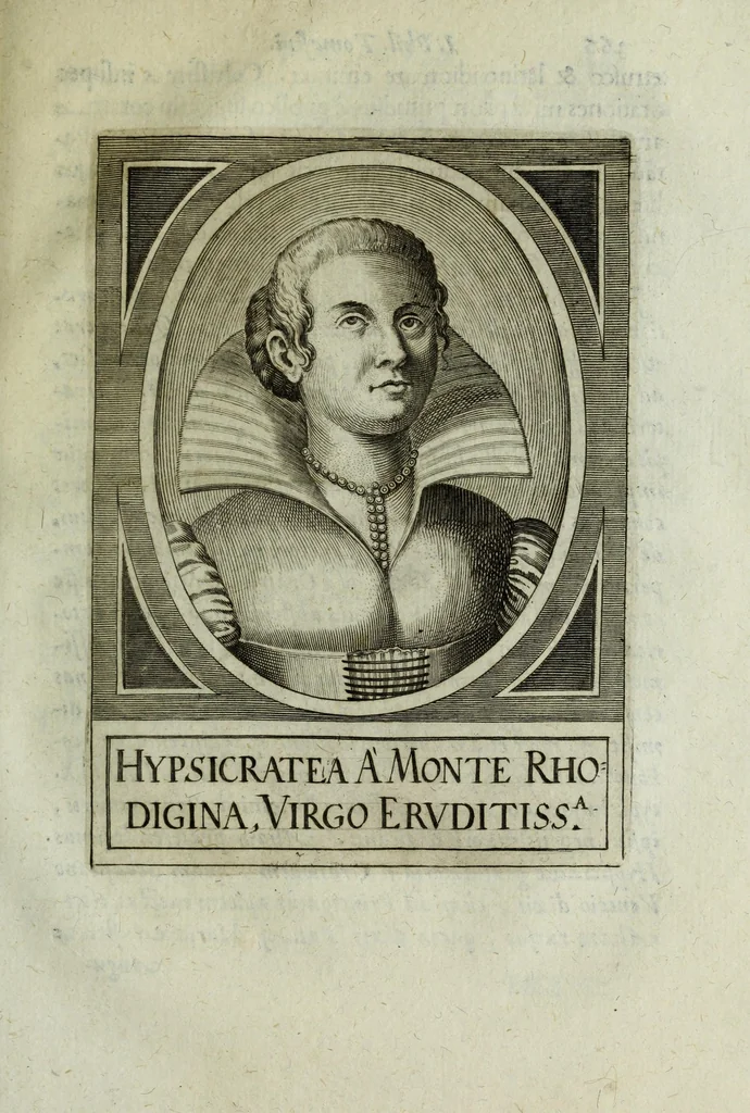 An illustration from Iacobi Philippi Tomasini patauini episcopi aemoniensis Elogia virorum literis & sapientia illustrium ad viuum expressis imaginibus exornata, 1644, leaf 379