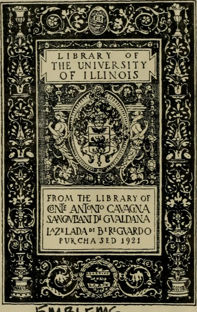 An illustration from Iacobi Philippi Tomasini Patavini Illvstrivm virorvm elogia iconibvs exornata .., 1630, leaf 1