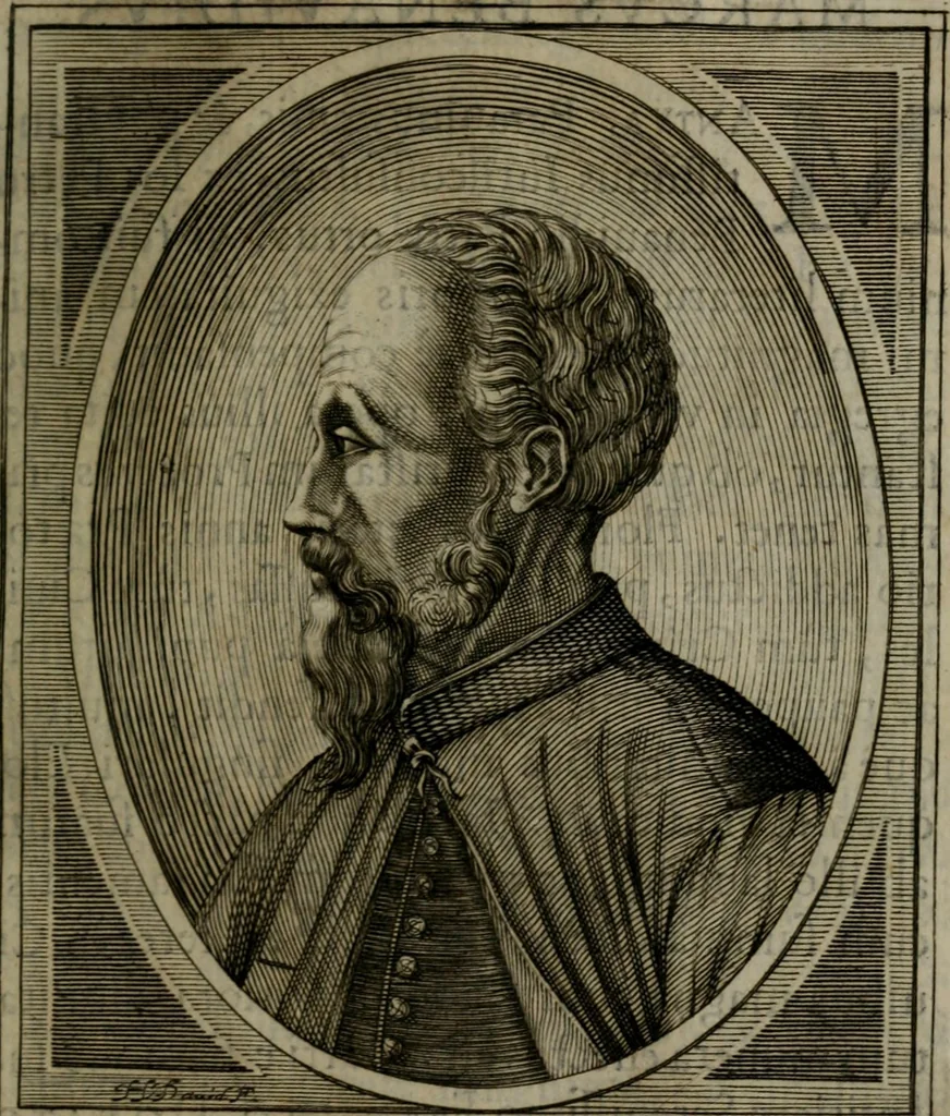 An illustration from Iacobi Philippi Tomasini Patavini Illvstrivm virorvm elogia iconibvs exornata .., 1630, leaf 138