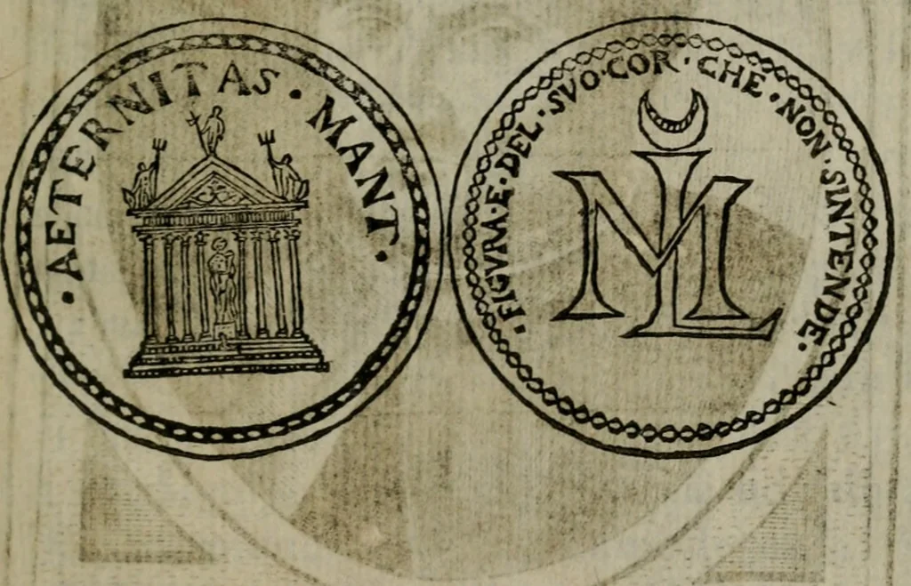 An illustration from Iacobi Philippi Tomasini Patavini Illvstrivm virorvm elogia iconibvs exornata .., 1630, leaf 148