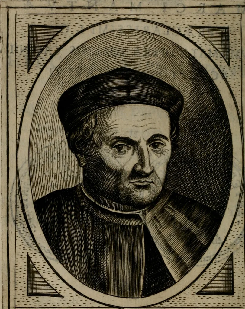 An illustration from Iacobi Philippi Tomasini Patavini Illvstrivm virorvm elogia iconibvs exornata .., 1630, leaf 149