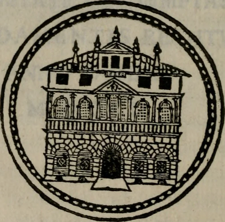 An illustration from Iacobi Philippi Tomasini Patavini Illvstrivm virorvm elogia iconibvs exornata .., 1630, leaf 171