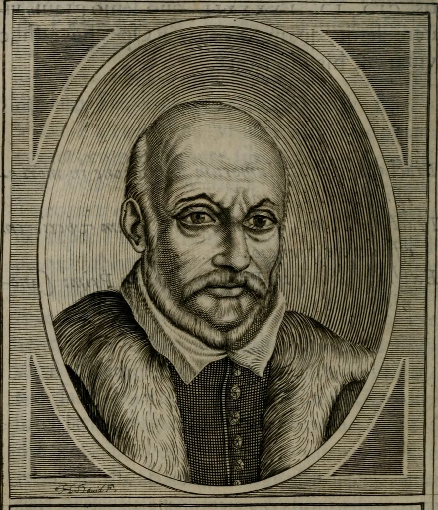 An illustration from Iacobi Philippi Tomasini Patavini Illvstrivm virorvm elogia iconibvs exornata .., 1630, leaf 175