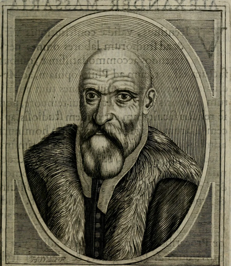An illustration from Iacobi Philippi Tomasini Patavini Illvstrivm virorvm elogia iconibvs exornata .., 1630, leaf 186