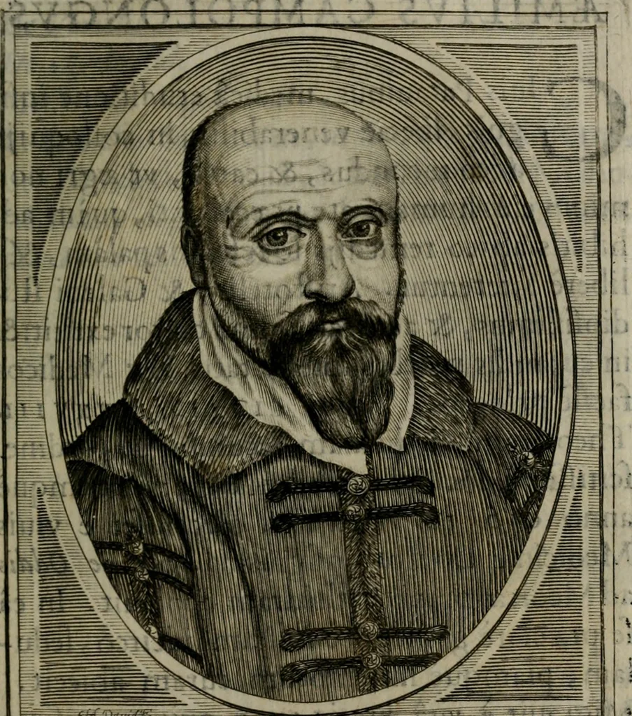 An illustration from Iacobi Philippi Tomasini Patavini Illvstrivm virorvm elogia iconibvs exornata .., 1630, leaf 224