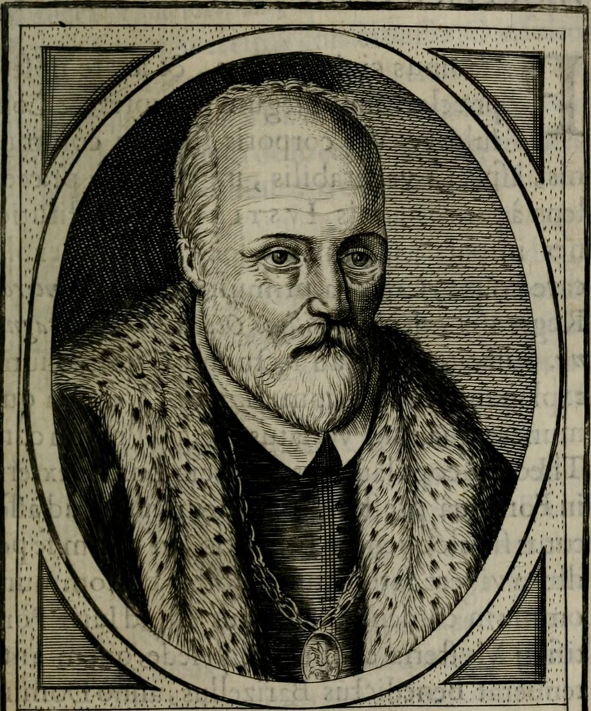 An illustration from Iacobi Philippi Tomasini Patavini Illvstrivm virorvm elogia iconibvs exornata .., 1630, leaf 238