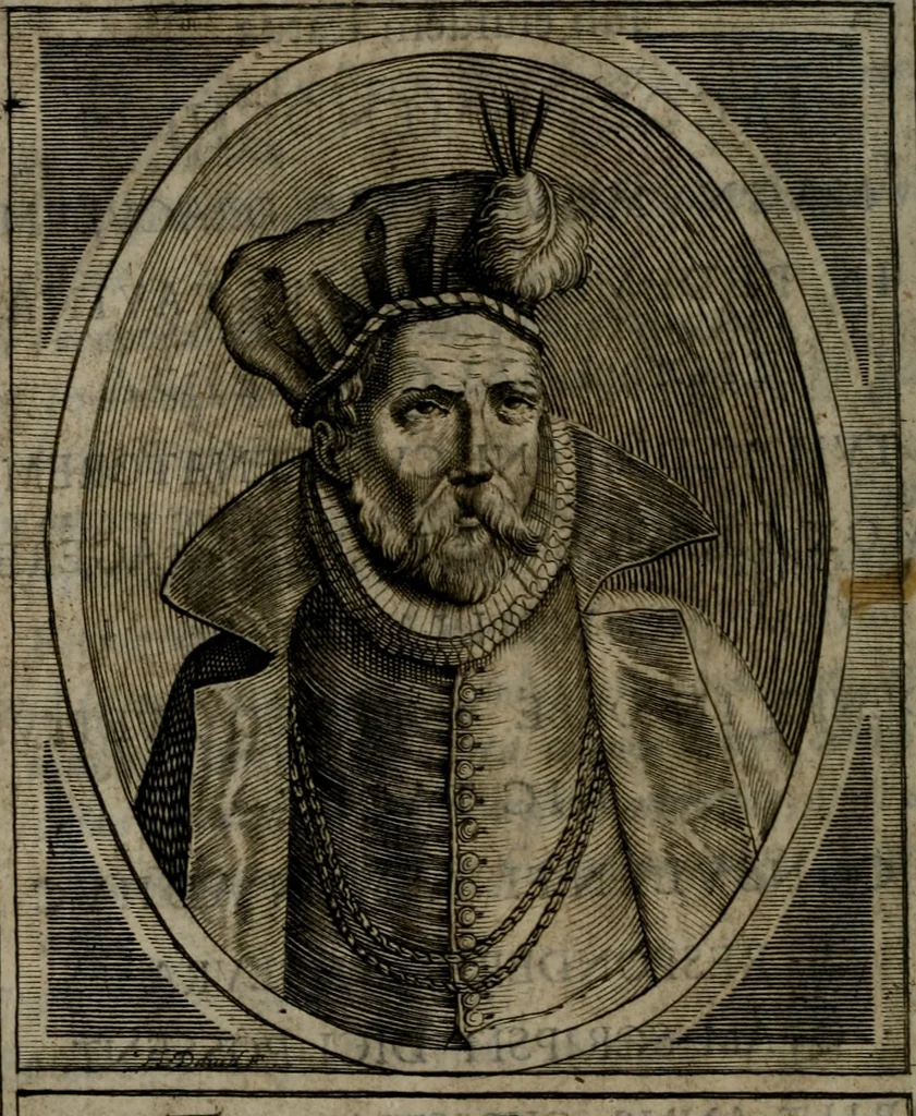 An illustration from Iacobi Philippi Tomasini Patavini Illvstrivm virorvm elogia iconibvs exornata .., 1630, leaf 263