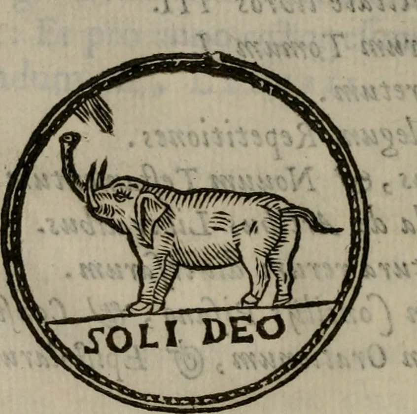 An illustration from Iacobi Philippi Tomasini Patavini Illvstrivm virorvm elogia iconibvs exornata .., 1630, leaf 31