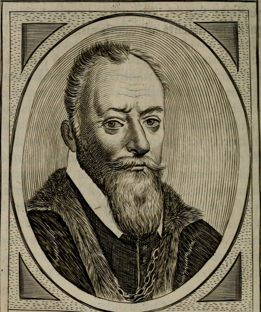 An illustration from Iacobi Philippi Tomasini Patavini Illvstrivm virorvm elogia iconibvs exornata .., 1630, leaf 323