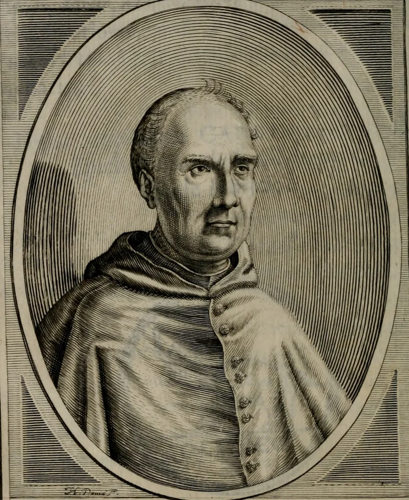 An illustration from Iacobi Philippi Tomasini Patavini Illvstrivm virorvm elogia iconibvs exornata .., 1630, leaf 33