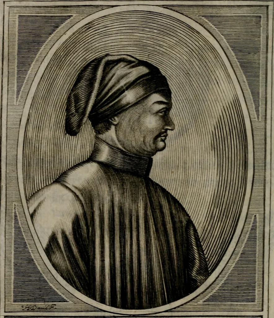 An illustration from Iacobi Philippi Tomasini Patavini Illvstrivm virorvm elogia iconibvs exornata .., 1630, leaf 41