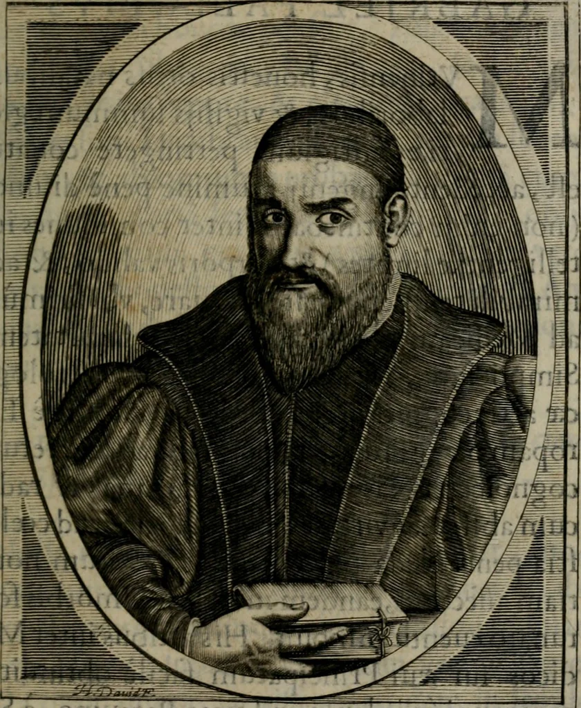 An illustration from Iacobi Philippi Tomasini Patavini Illvstrivm virorvm elogia iconibvs exornata .., 1630, leaf 62