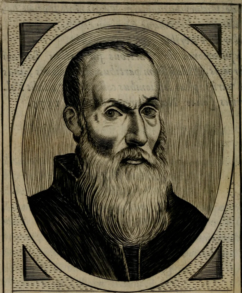 An illustration from Iacobi Philippi Tomasini Patavini Illvstrivm virorvm elogia iconibvs exornata .., 1630, leaf 67