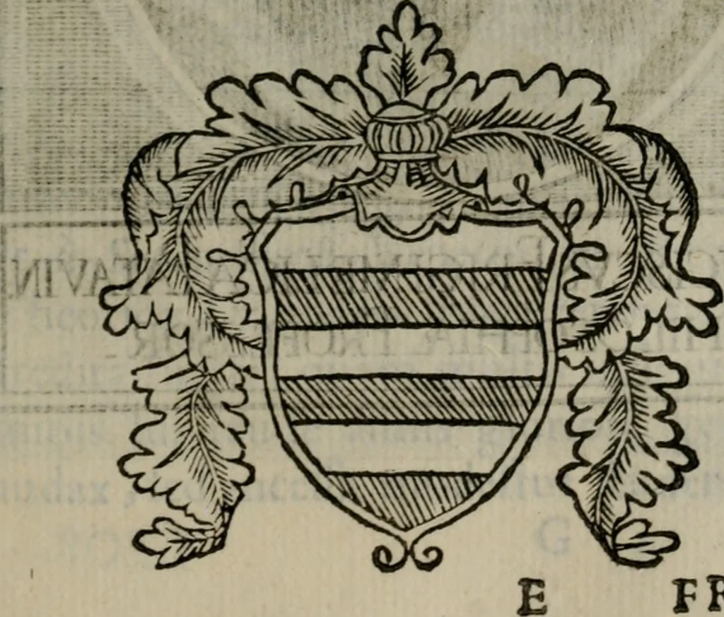 An illustration from Iacobi Philippi Tomasini Patavini Illvstrivm virorvm elogia iconibvs exornata .., 1630, leaf 70