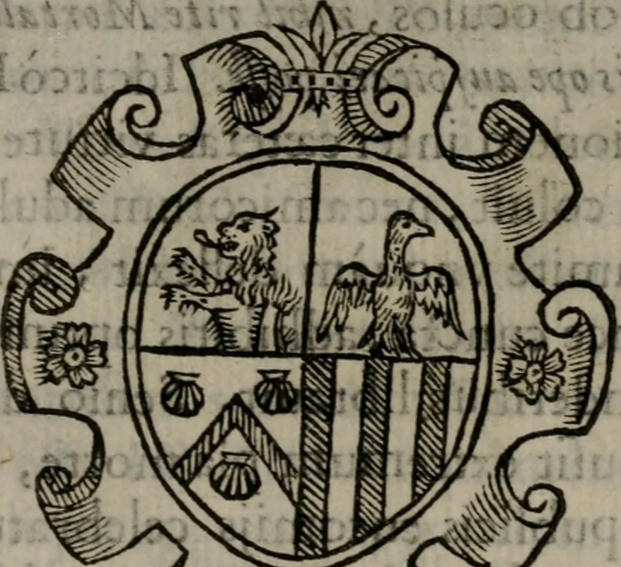 An illustration from Iacobi Philippi Tomasini Patavini Illvstrivm virorvm elogia iconibvs exornata .., 1630, leaf 93
