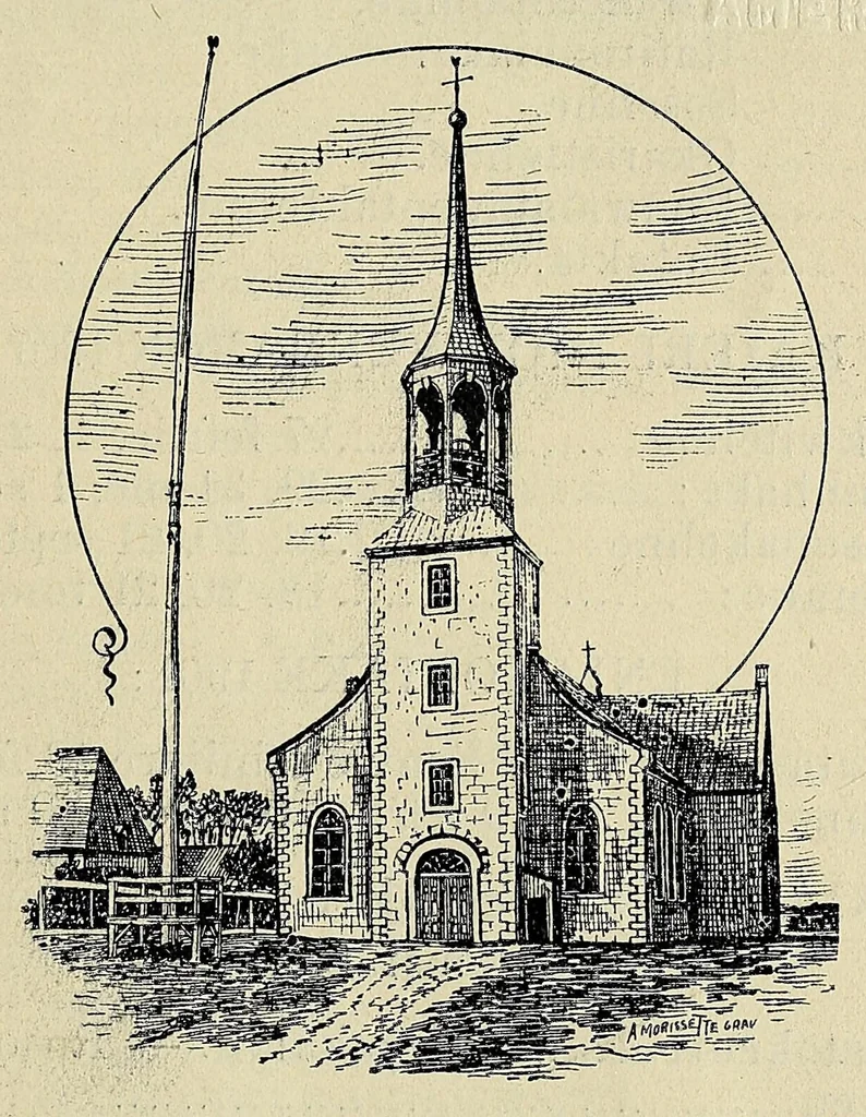 An illustration from Iakentasetatha kahnawakeha = Almanach Iroquois, 1899, leaf 11