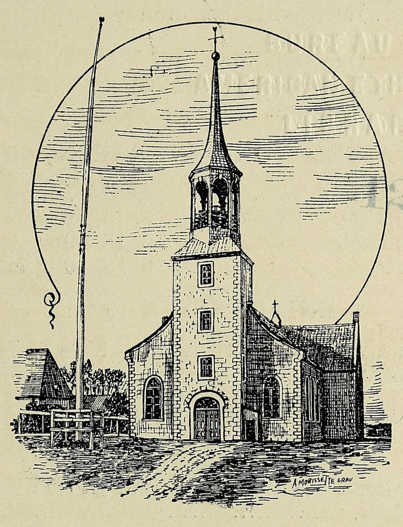 An illustration from Iakentasetatha kahnawakeha = Almanach Iroquois, 1899, leaf 11