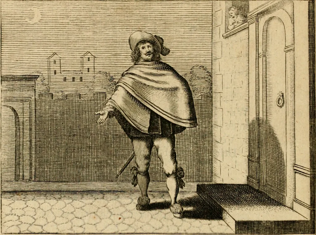 An illustration from Ian Harmensz Kruls Minne-spiegel ter deughden, 1639, leaf 125