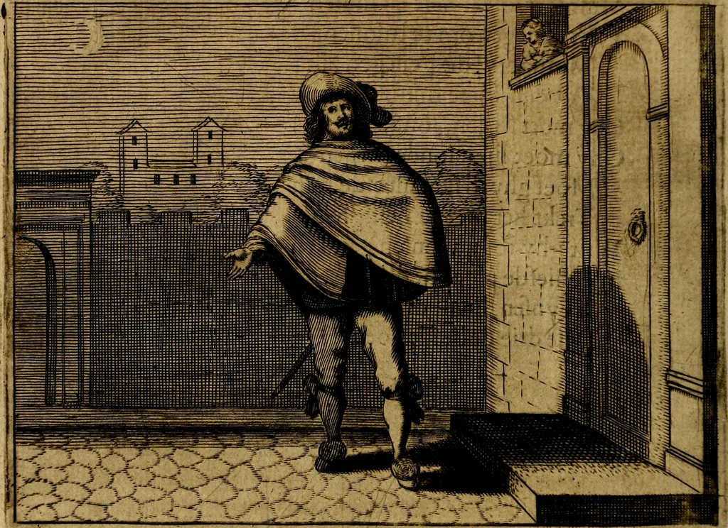 An illustration from Ian Harmensz Kruls. Minne-spiegel ter deughden, 1639, leaf 127